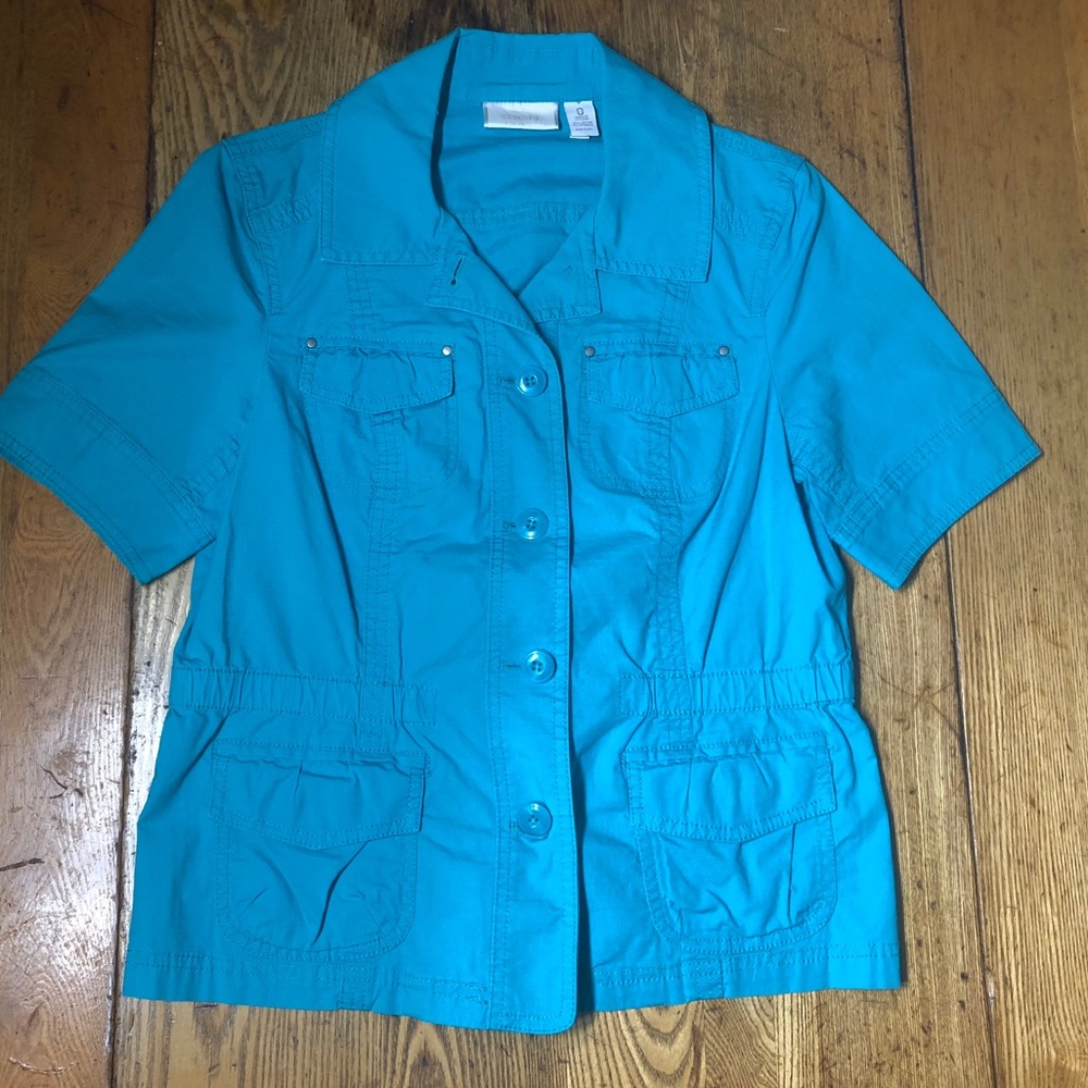 NWOT! Chico’s Button Front Jacket (0)
